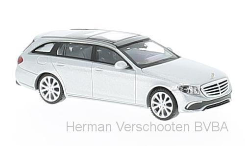22704 Mercedes-Benz E-Klasse S213 Exclusive, zilver, Wiking