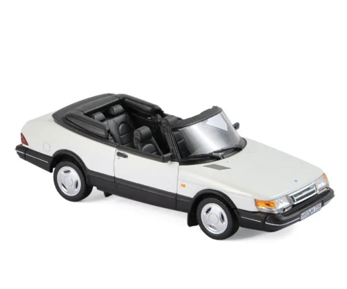 810043 Saab 900 Turbo 16 Cabriolet 1992, wit, Norev