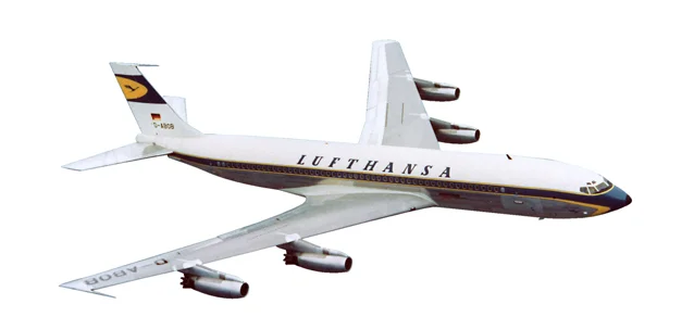 557818-001 Boeing 707-400 "Lufthansa D-ABOB", Herpa Wings