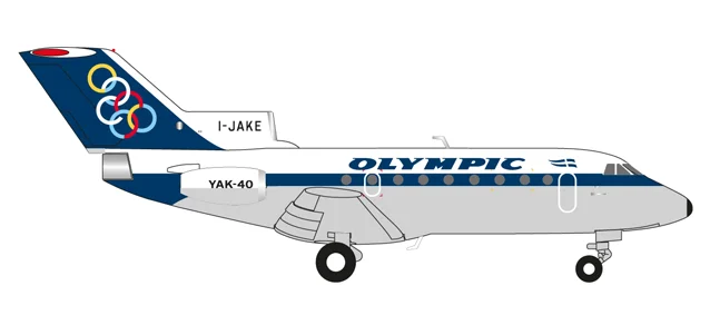 558921 Yakovlev Yak-40 "Olympic Airways", Herpa Wings