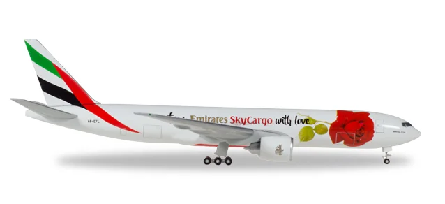 531009 Boeing 777F "Emirates, From Emirates SkyCargo with Love", Herpa Wings