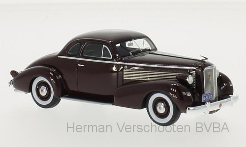 45760 LaSalle Series 50 Coupé 1937, donkerrood, Neoscale Models