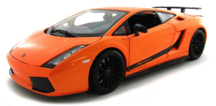 31149O 2007 Lamborghini Gallardo Superleggera, oranje, Maisto
