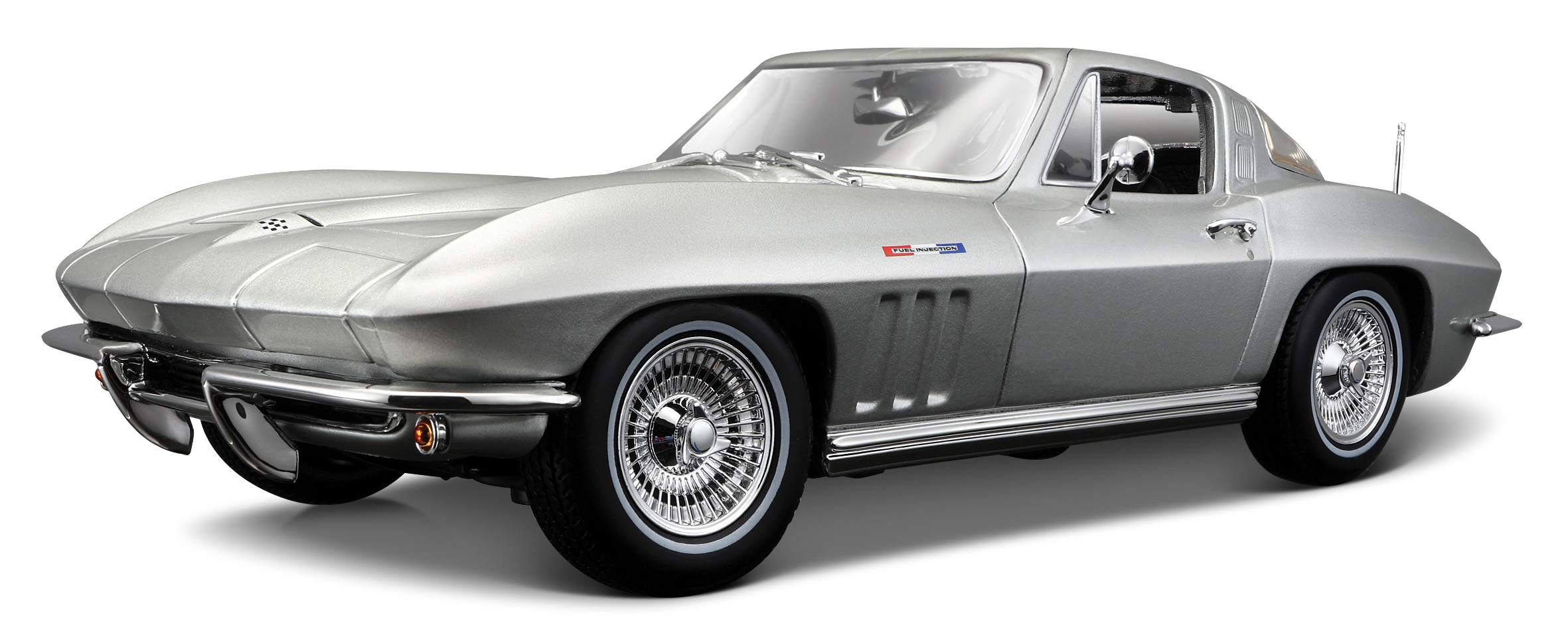 31640S 1965 Chevrolet Corvette, zilver, Maisto