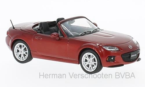 F43-067 Mazda Roadster 2013 Cooper Red, First 1:43 Models