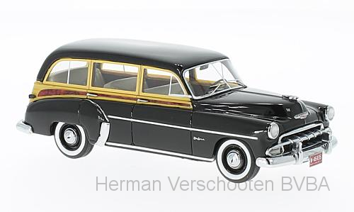 46435 Chevrolet Styleline DeLuxe Station Wagon, zwart, Neoscale Models