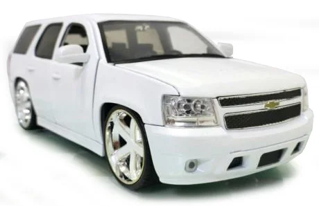 97299 2010 Chevy Tahoe, wit, Jada Toys