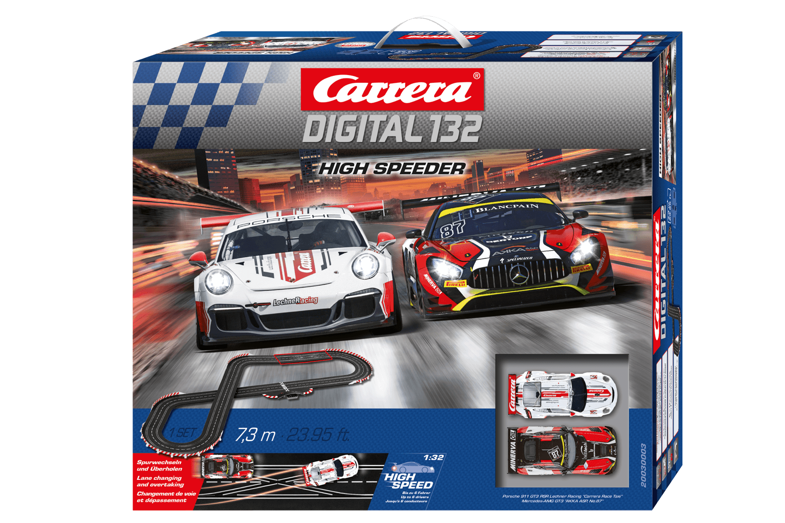 30003 DIG132: High Speeder, Carrera