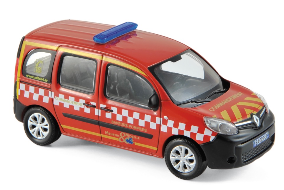 511395 Renault Kangoo 2013 "Pompiers Poste de Commandement", Norev