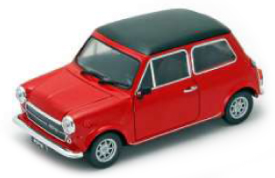22496W Mini Cooper 1300, rood, Welly