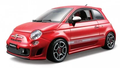 18-22111R Fiat Abarth 500, rood, Bburago