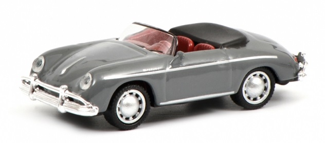 452632900 Porsche 356 A Cabrio, grijs, Schuco