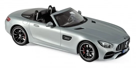 183453 Mercedes-Benz AMG GT C Roadster 2017, zilver, Norev
