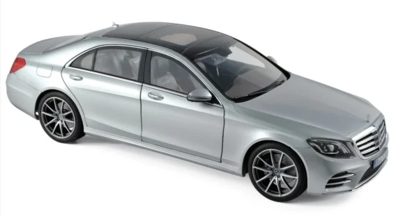 183479 Mercedes-Benz S-Klasse AMG-Line 2018, Iridium Zilver, Norev