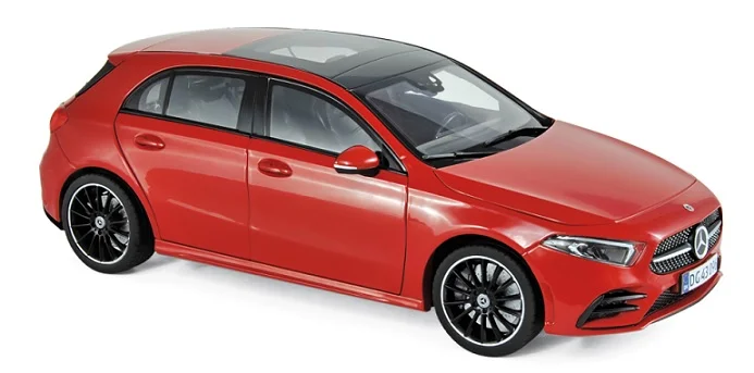 183594 Mercedes-Benz A-Klasse 2018, rood, Norev