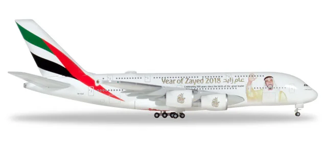 531535 Airbus A380-800 "Emirates Year of Zayed", Herpa Wings