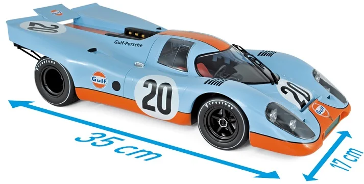 127500 Porsche 917 24H France 1970 "Gulf", Norev