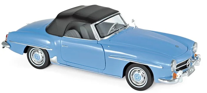 183400 Mercedes-Benz 190SL 1957, blauw, Norev