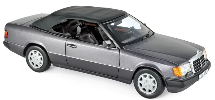 183567 Mercedes-Benz 300 CE-24 Cabriolet 1990, Paars met., Norev