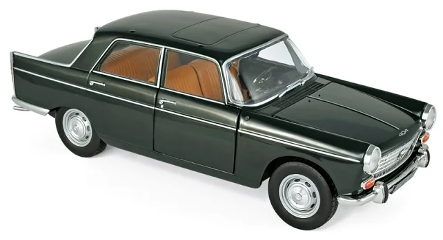 184833 Peugeot 404 1965, Antisue Groen, Norev