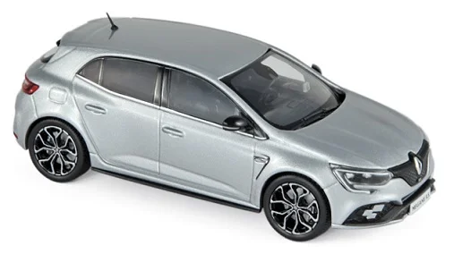 517728 Renault Megane R.S. 2017, Platinezilver, Norev