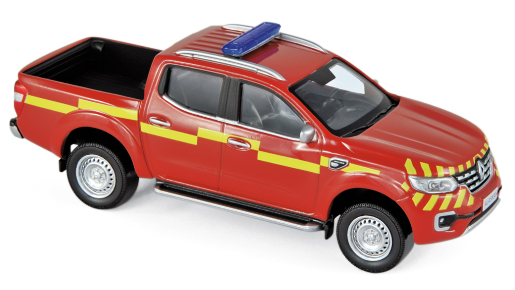 518393 Renault Alaskan Pick-Up 2017, "Pompiers", Norev