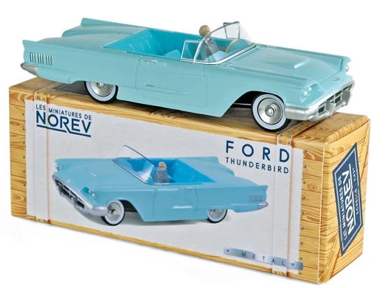 CL2712 Ford Thunderbird 1960, Aquamarine, Norev