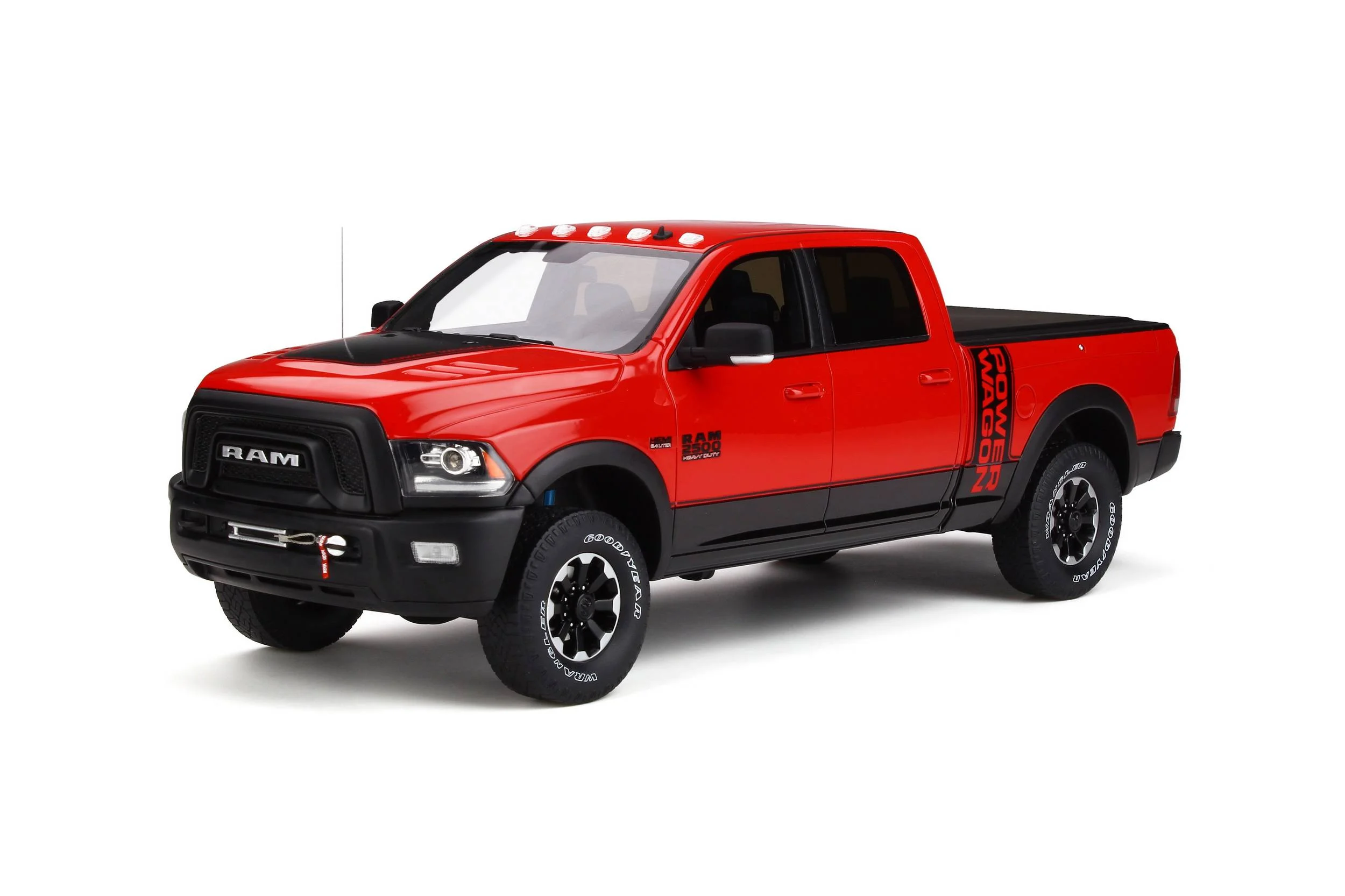 GT224 Dodge RAM 2500 Power Wagon, rood/zwart, GT Spirit