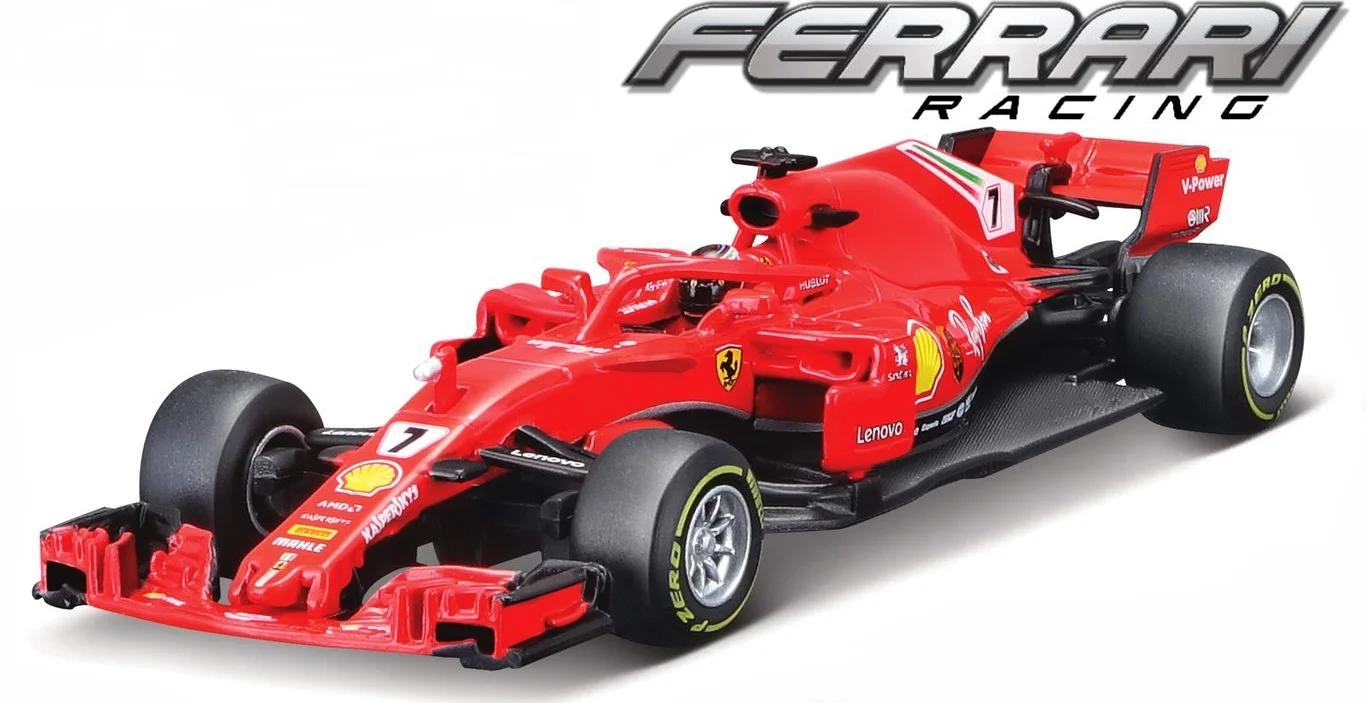 18-36808 Ferrari SF71H, "Vettel/Räikkönen", Bburago