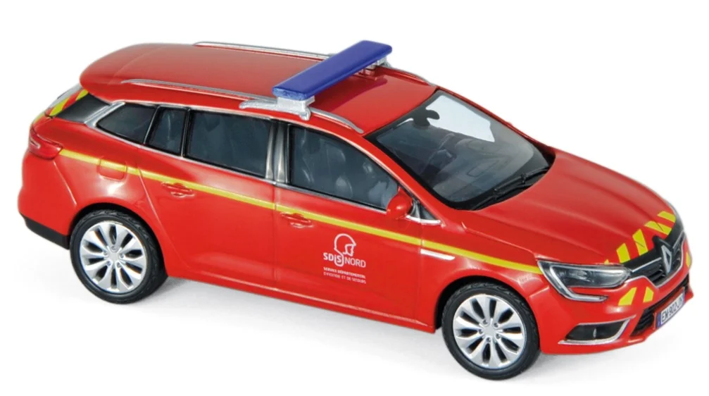 517797 Renault Megane Estate 2016, "Pompiers", Norev