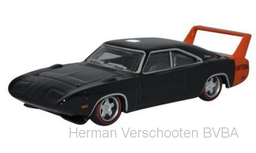 87DD69001 Dodge Charger Daytona 1969, zwart, Oxford