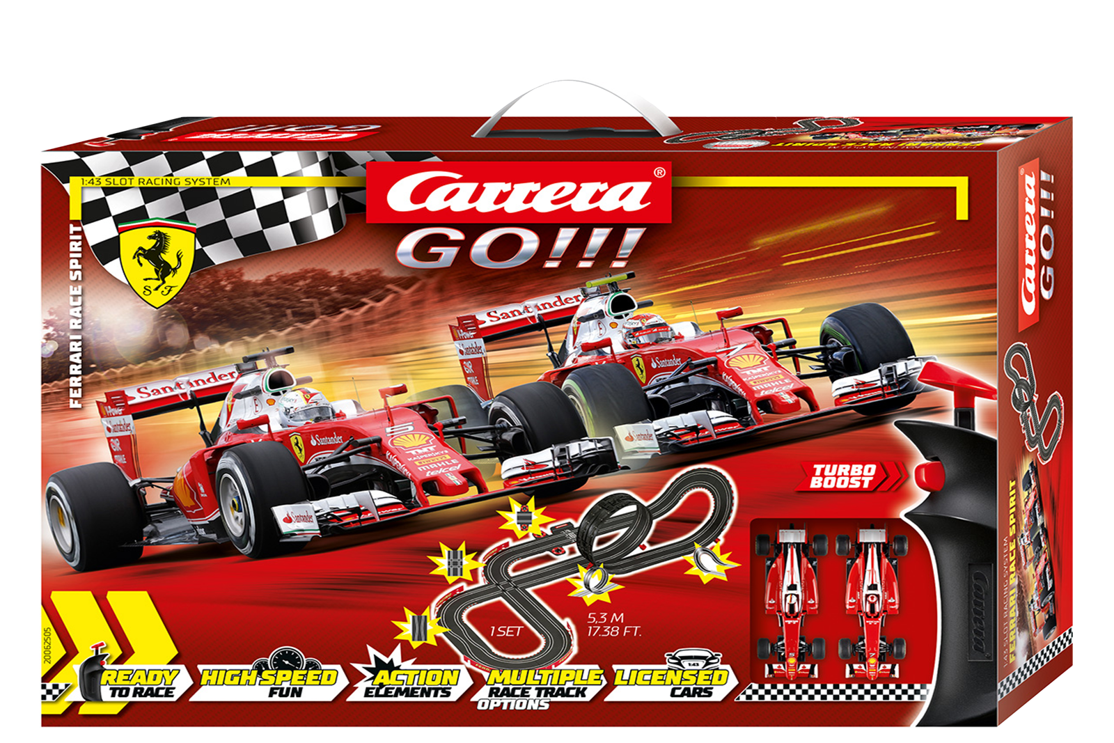62505 Go!!! Ferrari Race Spirit, Carrera