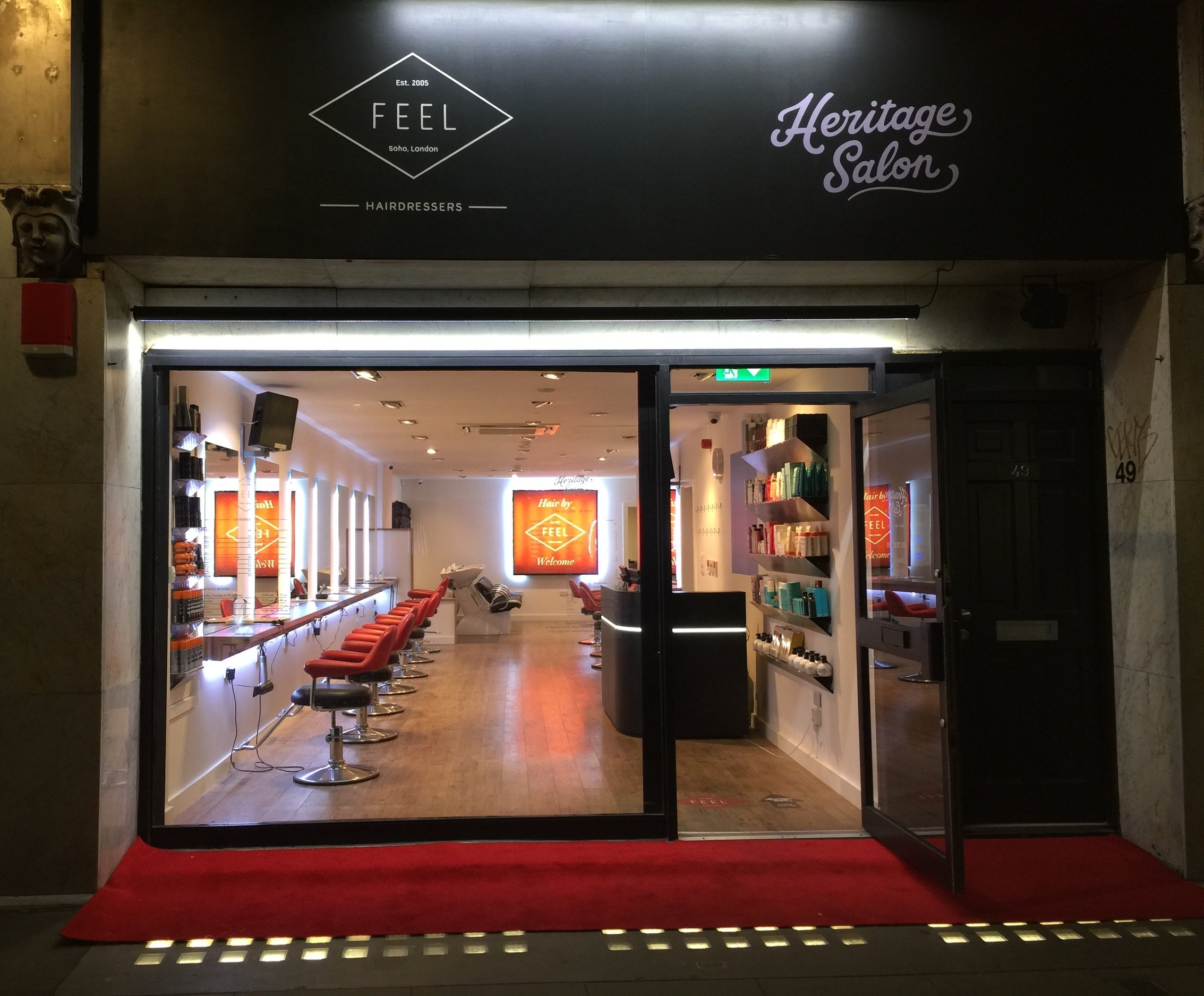 New Salon Feel Hairdressers Soho Best London Salons