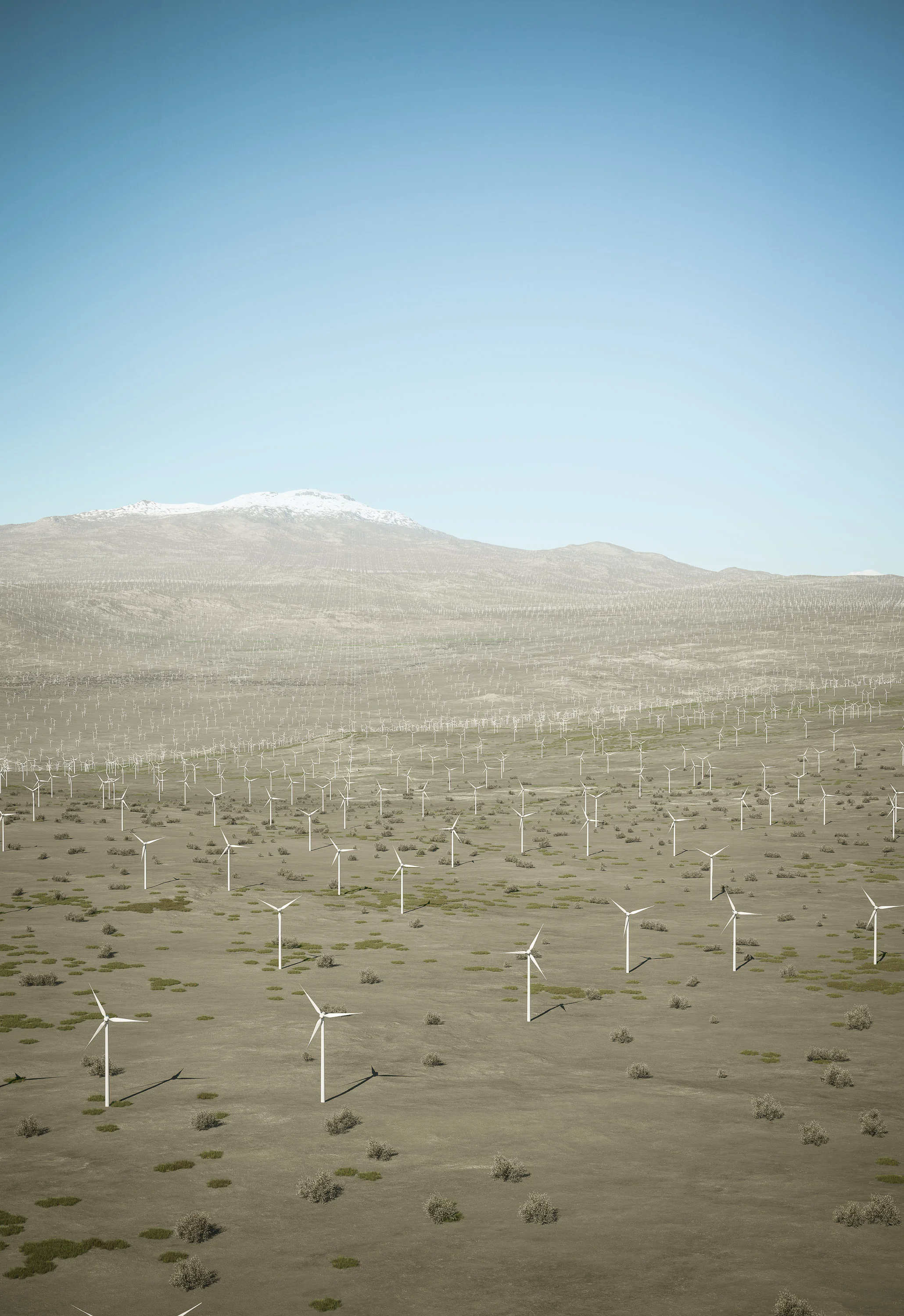 Infographic landscape for Lausanne social services: as many windmills as teaching days offered (17576), 2014.