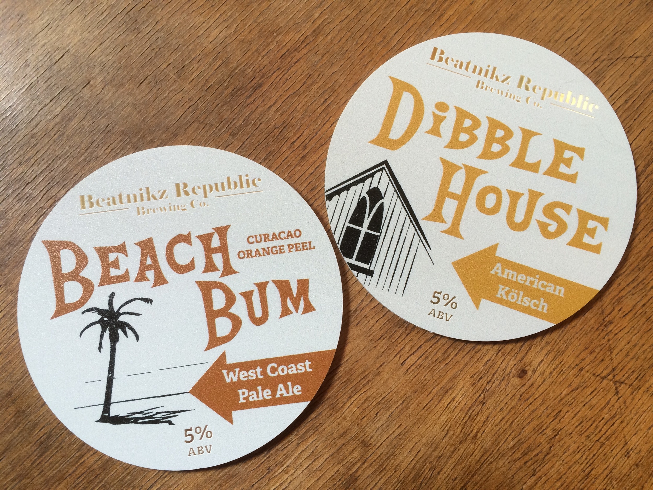 BEACH BUM and DIBBLE HOUSE bar lens designs