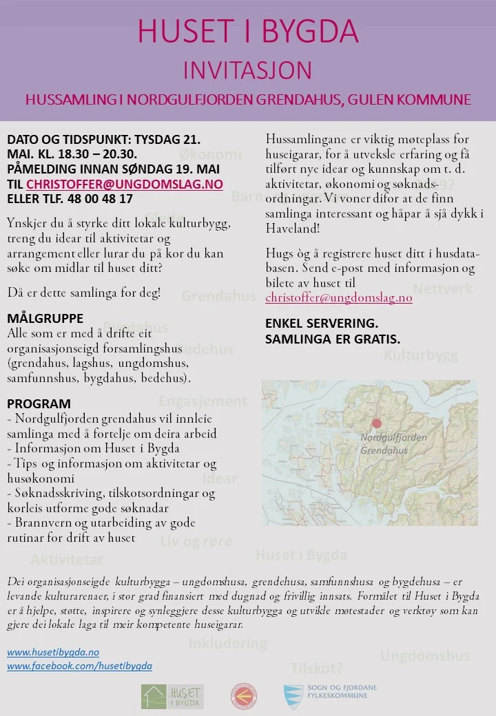 Nyheitsbrev mai 2019 - hussamling Nordgulfjorden Grendahus.jpg