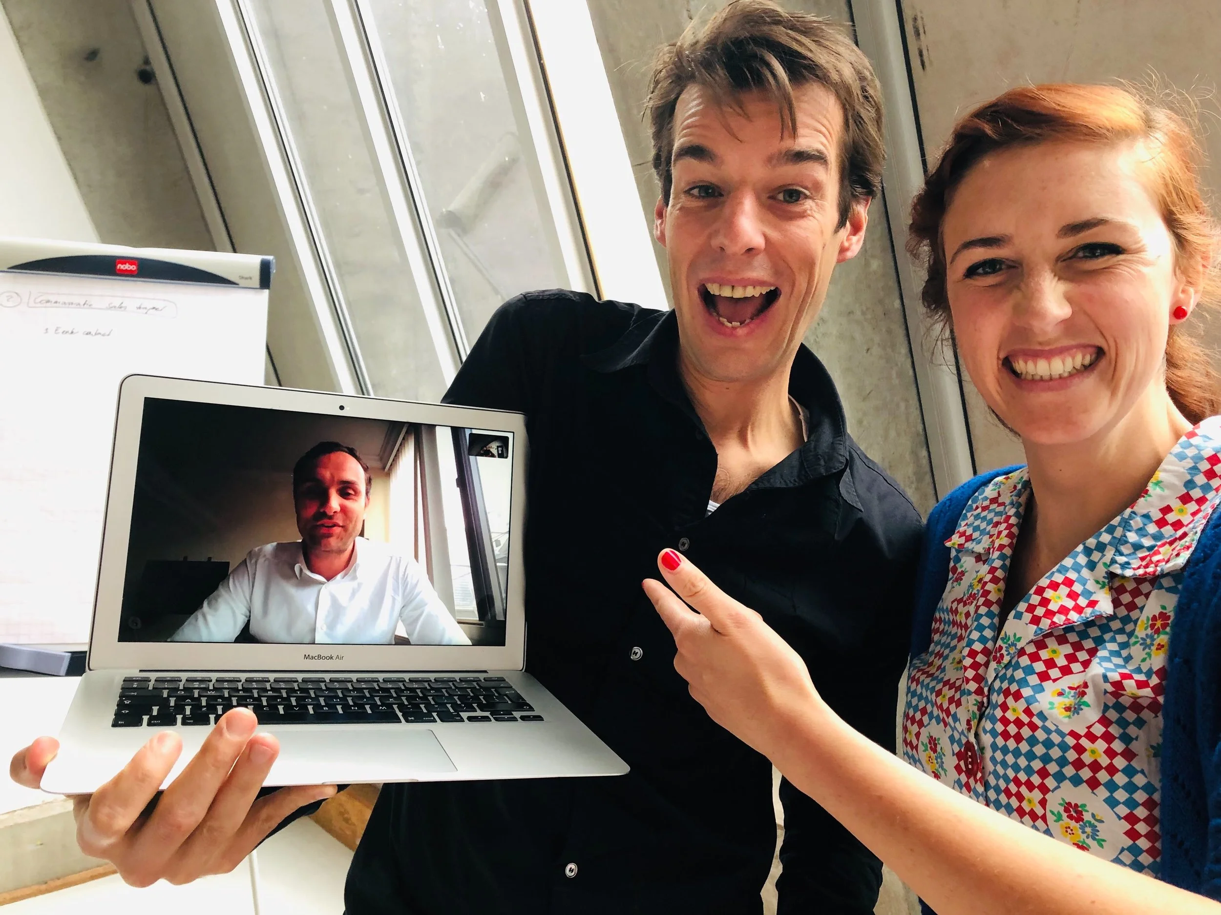 Skype meeting with Ernest, Frank and Kelly.