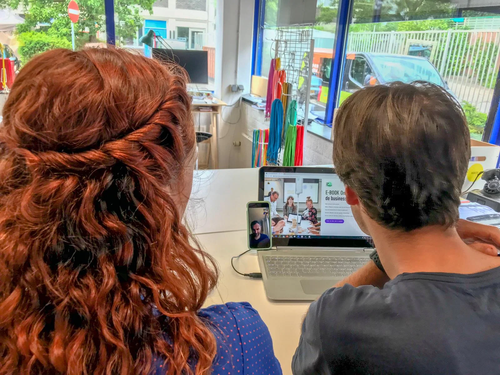 Skype meeting with Ernest at Yes! We Connect