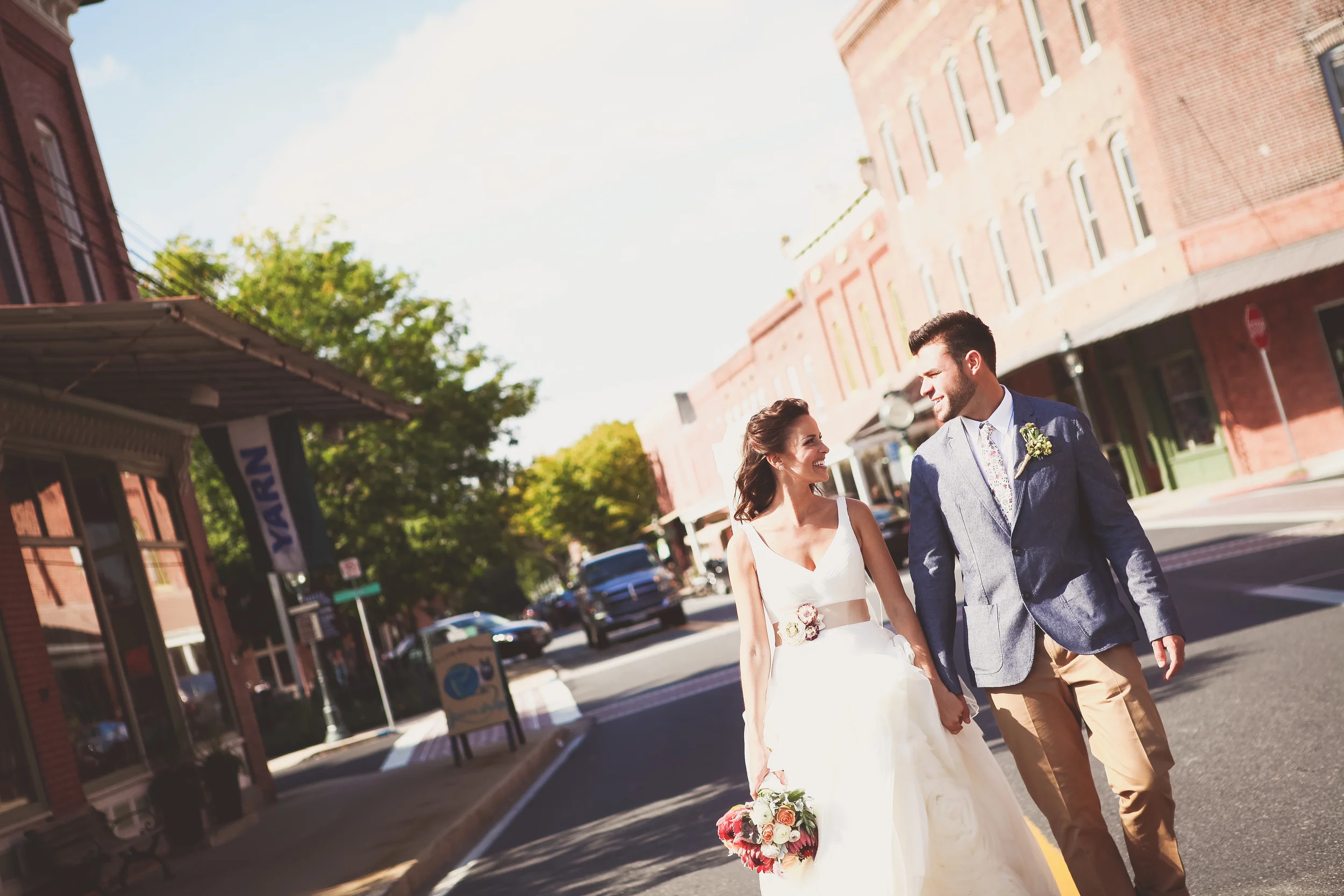 "Sarah was so comfortable & easy to work with since the moment we shared coffee at our house to discuss our big day. We felt confident instantly that she knew exactly what we were looking for & sure enough we were right! We barely knew she was there on the day of our wedding, but Sarah managed to capture every moment perfectly!! We highly recommend Sarah for any event she's beyond talented and will deliver you with the most precious keepsakes to cherish forever!" 