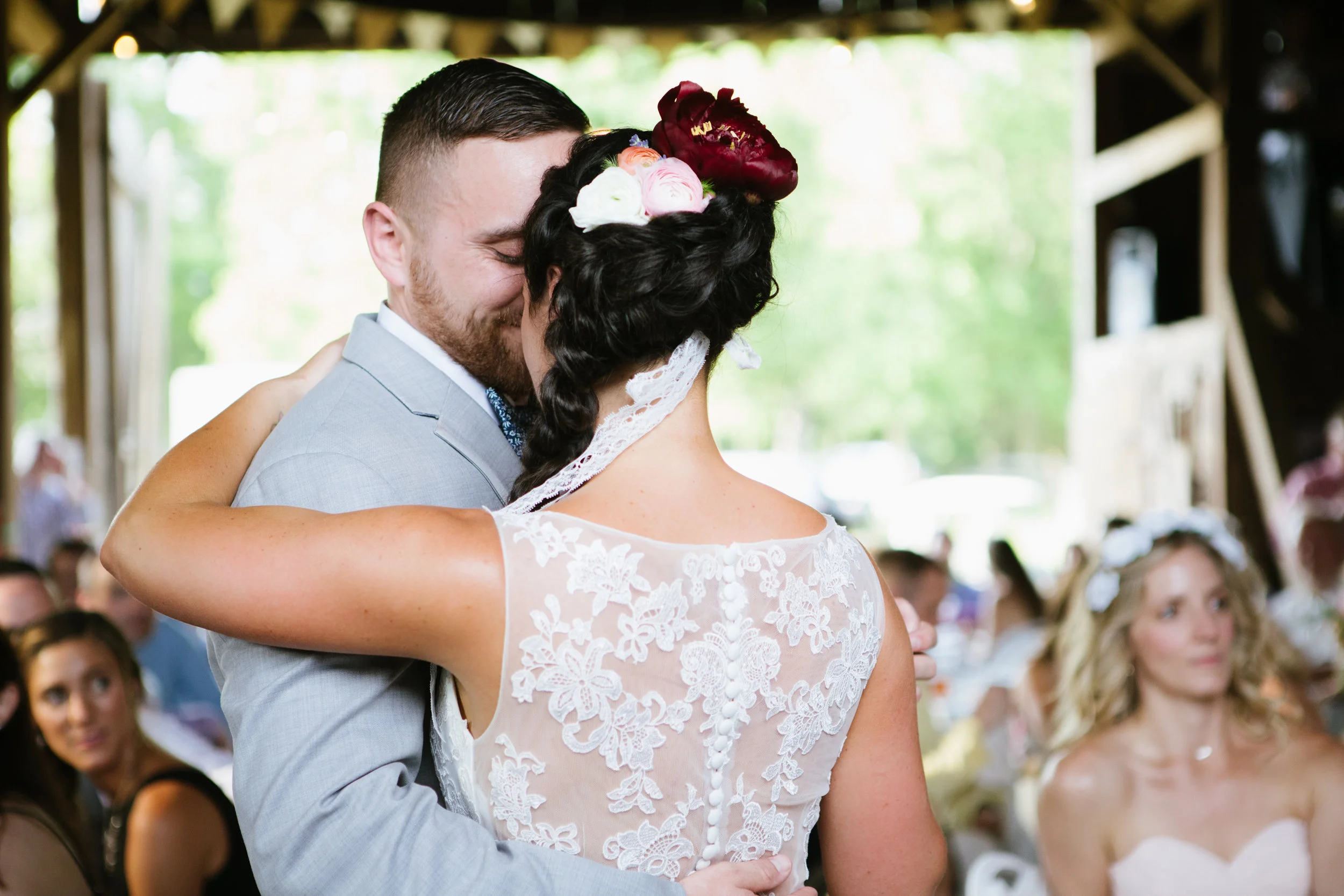 My husband and I were lucky enough to have Sarah shoot our wedding in West Virginia last June. She was the perfect blend of professional and personal. She made the process easy and enjoyable from the engagement shoot to the wedding day. Not only did Sarah take unbelievably beautiful photographs, but she also helped us build our wedding day timeline to keep the day flowing. Sarah's shots were ethereal, creative, and impeccably executed. She is a dream to work with and the quality of her work is no less than magical. Shear perfection!