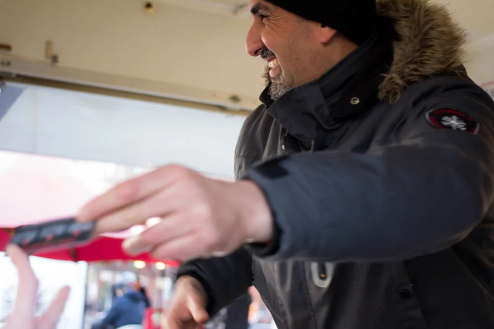 Drei Falafel-Imbissläden betreibt Mohammed Abdelmudi mittlerweile.
