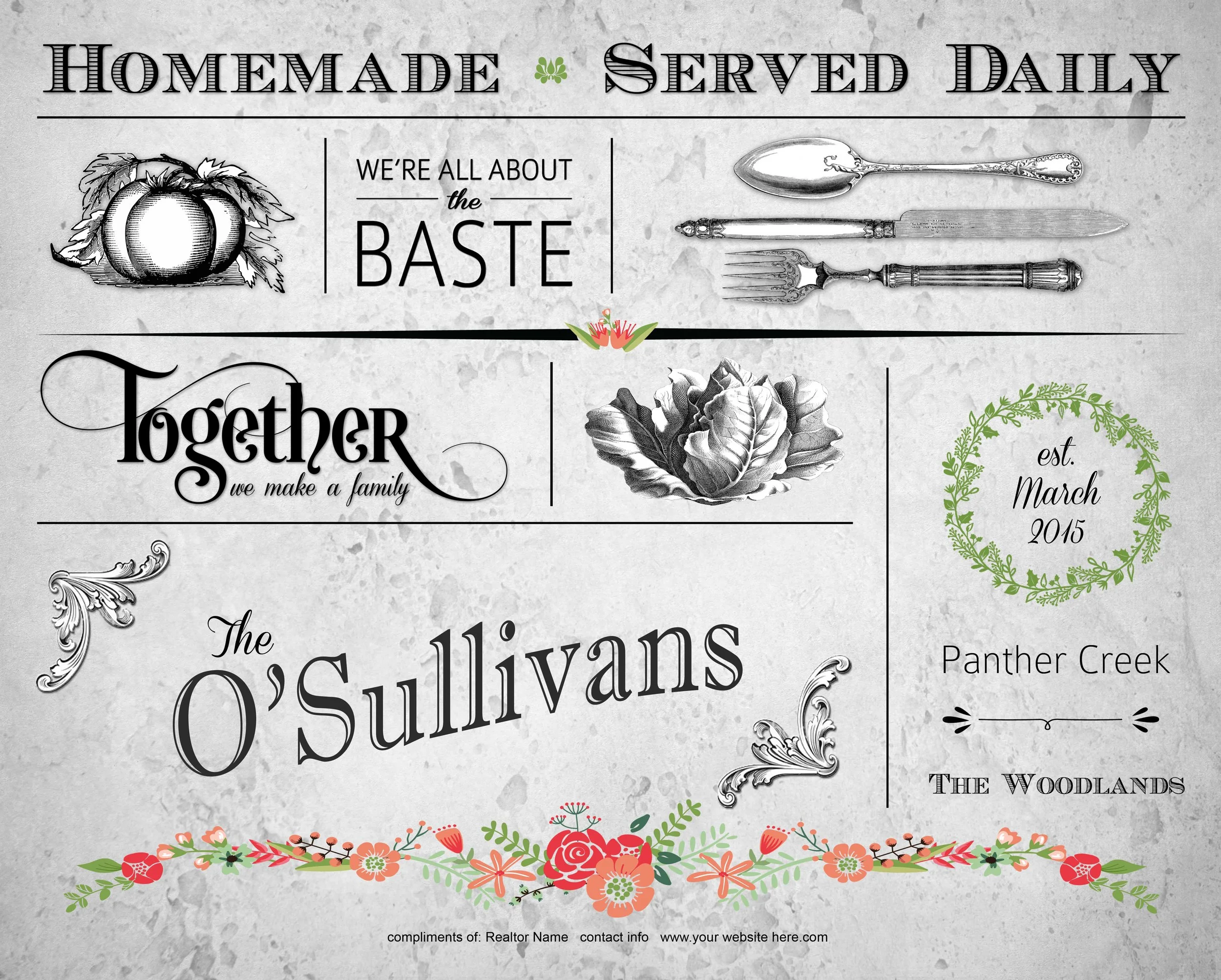 All About the Baste (family) - Glass Cutting Board