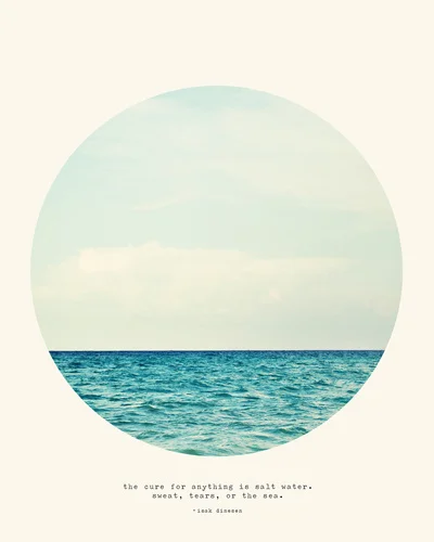"salt water cure" by tina crespo