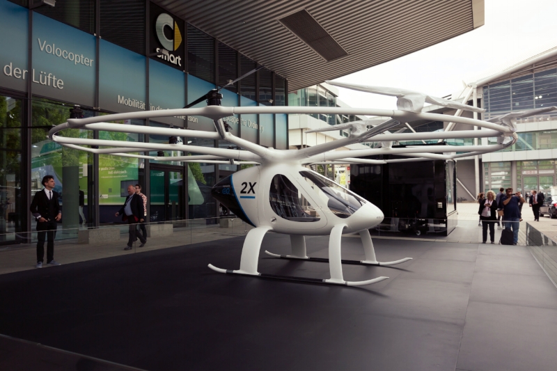 Udacity impulsa el sueño de ingenieros por lograr que el transporte aéreo autónomo sea accesible para todos con nuevo programa educativo. - Foto: Volocopter de Intel.