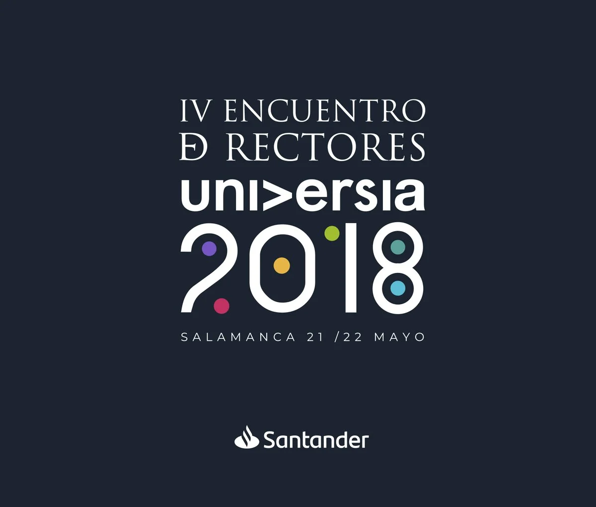 Encuentro de rectores Universia 2018