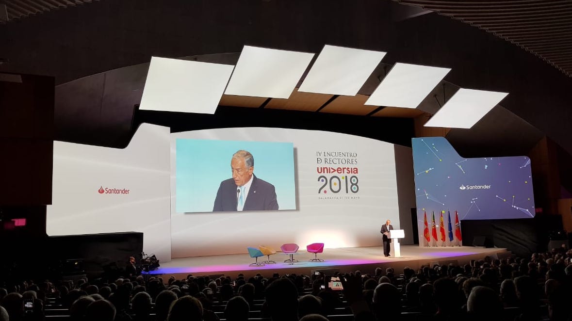 Encuentro de rectores Universia 2018