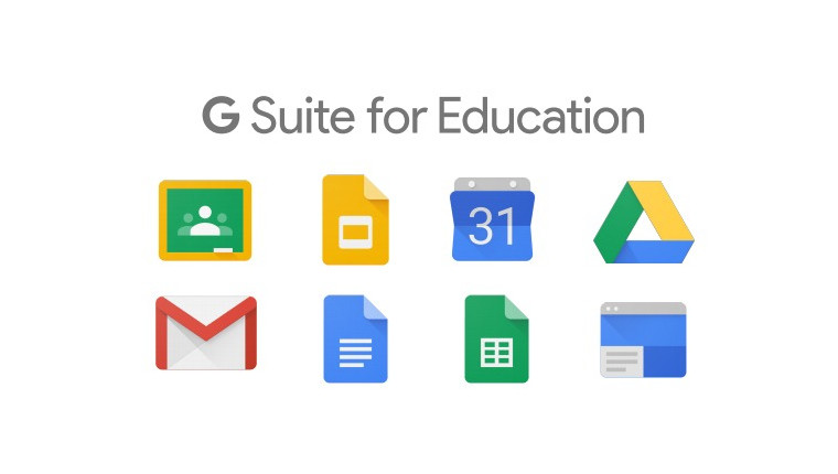 Imagen 1. Aplicaciones básicas de G Suite para Educación / Fuente: Google