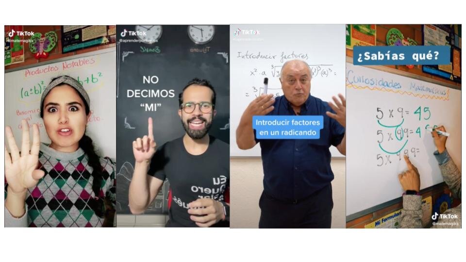 Maestros en TikTok, reinventando la enseñanza para las nuevas generaciones