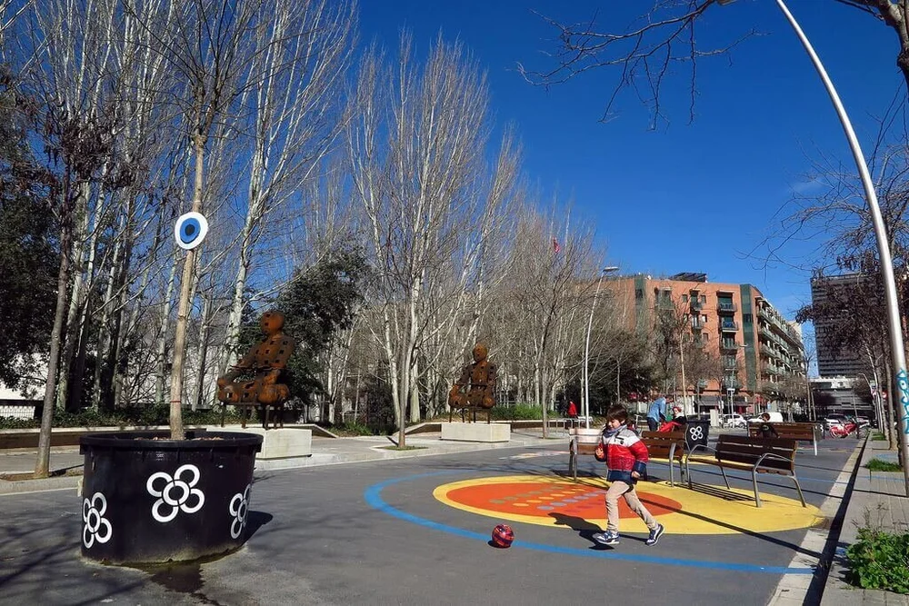 Supermanzana del Poblenou, 2018. Foto por: Vicente Zambrano González.