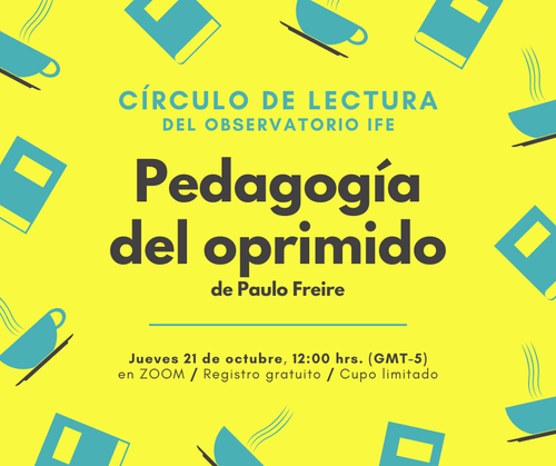 Círculo de lectura del Observatorio IFE